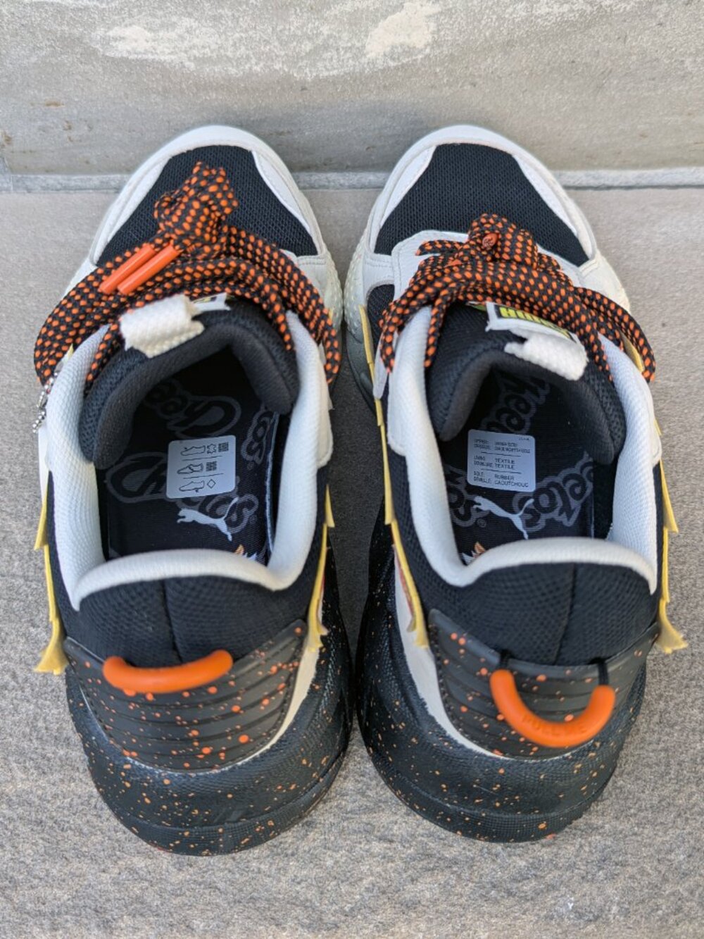 PUMA RS-X x Cheetos Sneakers Shoes (Size 4) *NOS* - Picture 8 of 10